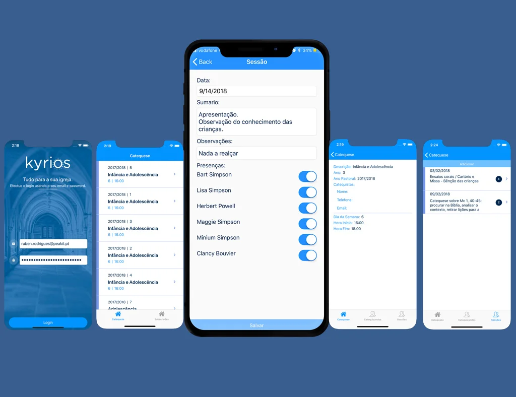 Catequese — Android & iOS